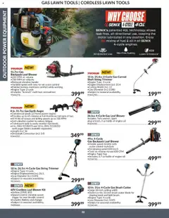 Preview of Princess Auto - Catalogue - Outdoor power equipment from shop Princess Auto valid from 16.04.2025 | Page: 30 | Products: Backpack, Cutter, Battery, Oil