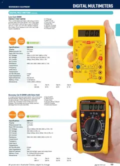 Preview of Jaycar Engineering & Scientific Catalogue 2025/2026  - valid from 09.07.2025 | Page: 99