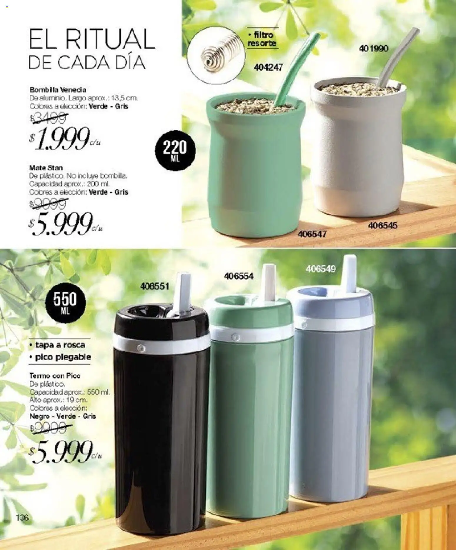 Violetta catálogo │ válido desde el 30.10.2025 | Página: 136 | Productos: Pico, Mate, Termo, Bombilla