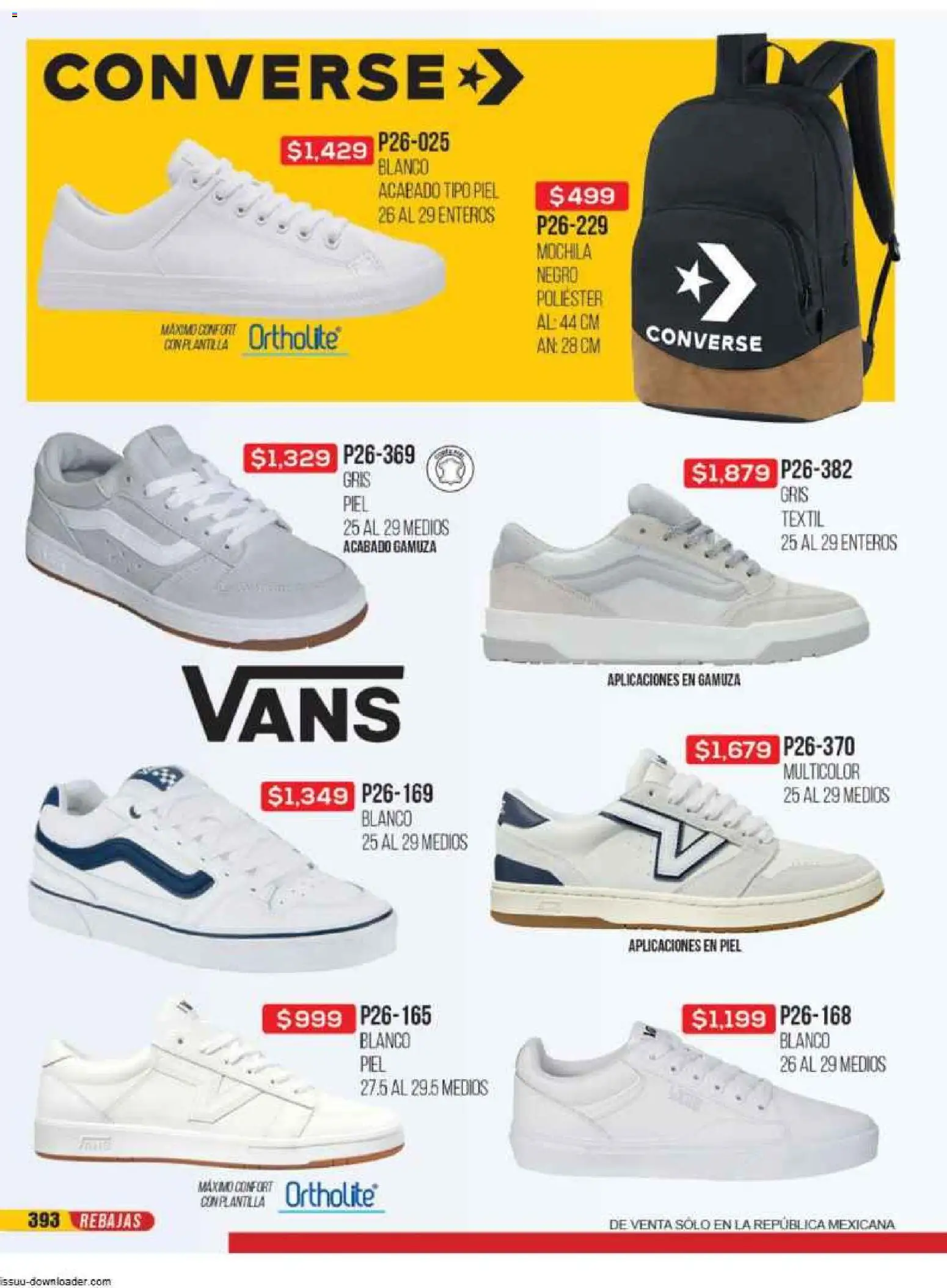 Nuevas ofertas de Cklass válidas en toda la República Mexicana desde el 31.10.2025. ¡Encuentra las mejores ofertas en Cklass catálogo Super Rebajas Ropa! | Página: 723 | Productos: Mochila, Gamuza