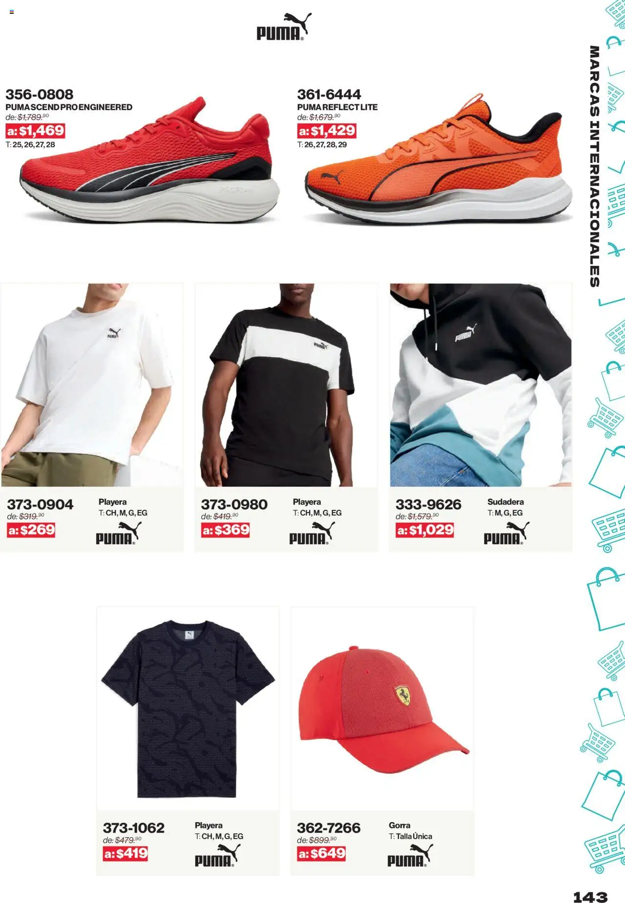 Nuevas ofertas de Andrea válidas en toda la República Mexicana desde el 10.08.2025. ¡Encuentra las mejores ofertas en Andrea - Catálogo Outlet! | Página: 143 | Productos: Gorra, Sudadera, Playera