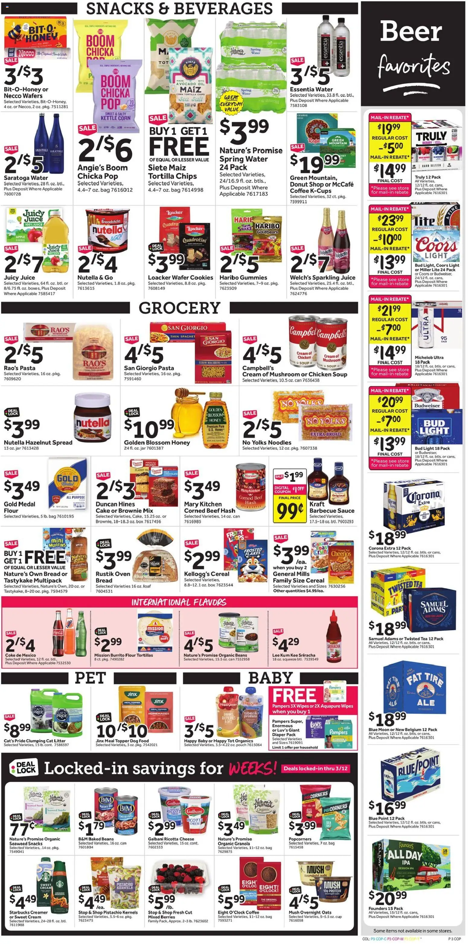 Stop & Shop Weekly Ad - valid from 13.02.2026 | Page: 5 | Products: Cheese, Coffee, Chocolate, Oven