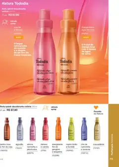 Natura - Ciclo 16/2025 - Pré-Visualização do folheto da loja Natura, válido de 01.10.2025 | Página: 75 | Produtos: Caju, Coco, Chá, Body