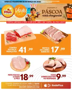Rede Plus Supermercados ofertas Verão  - Pré-Visualização do folheto da loja Rede Plus Supermercados, válido de 06.03.2026