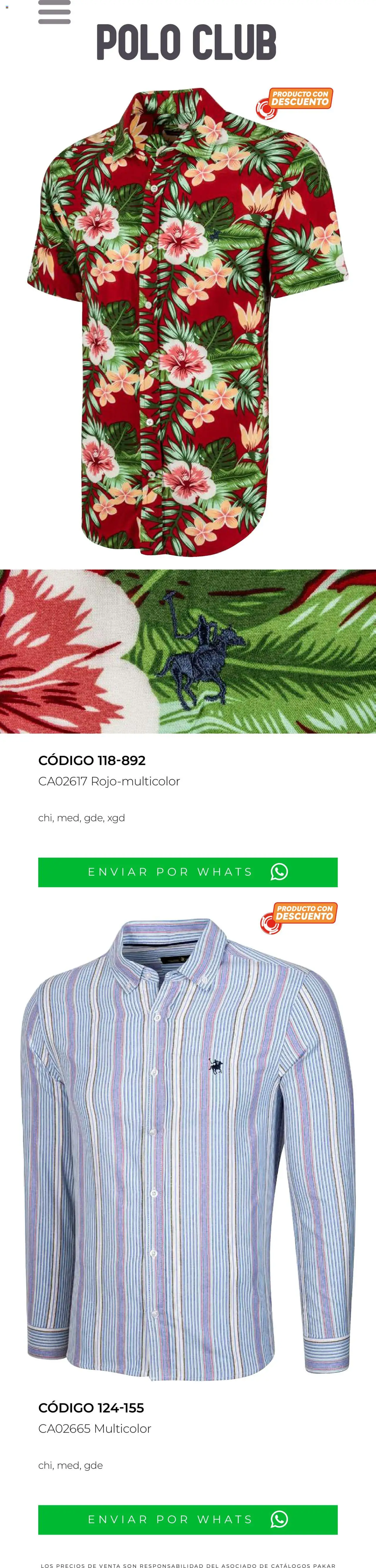 Nuevas ofertas de SC Pakar válidas en toda la República Mexicana desde el 28.08.2025. ¡Encuentra las mejores ofertas en SC Pakar catálogo Marcas Premium Verano! | Página: 217