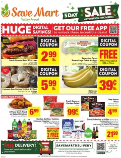 Preview of Save Mart weekly ads valid from 28.11.2025