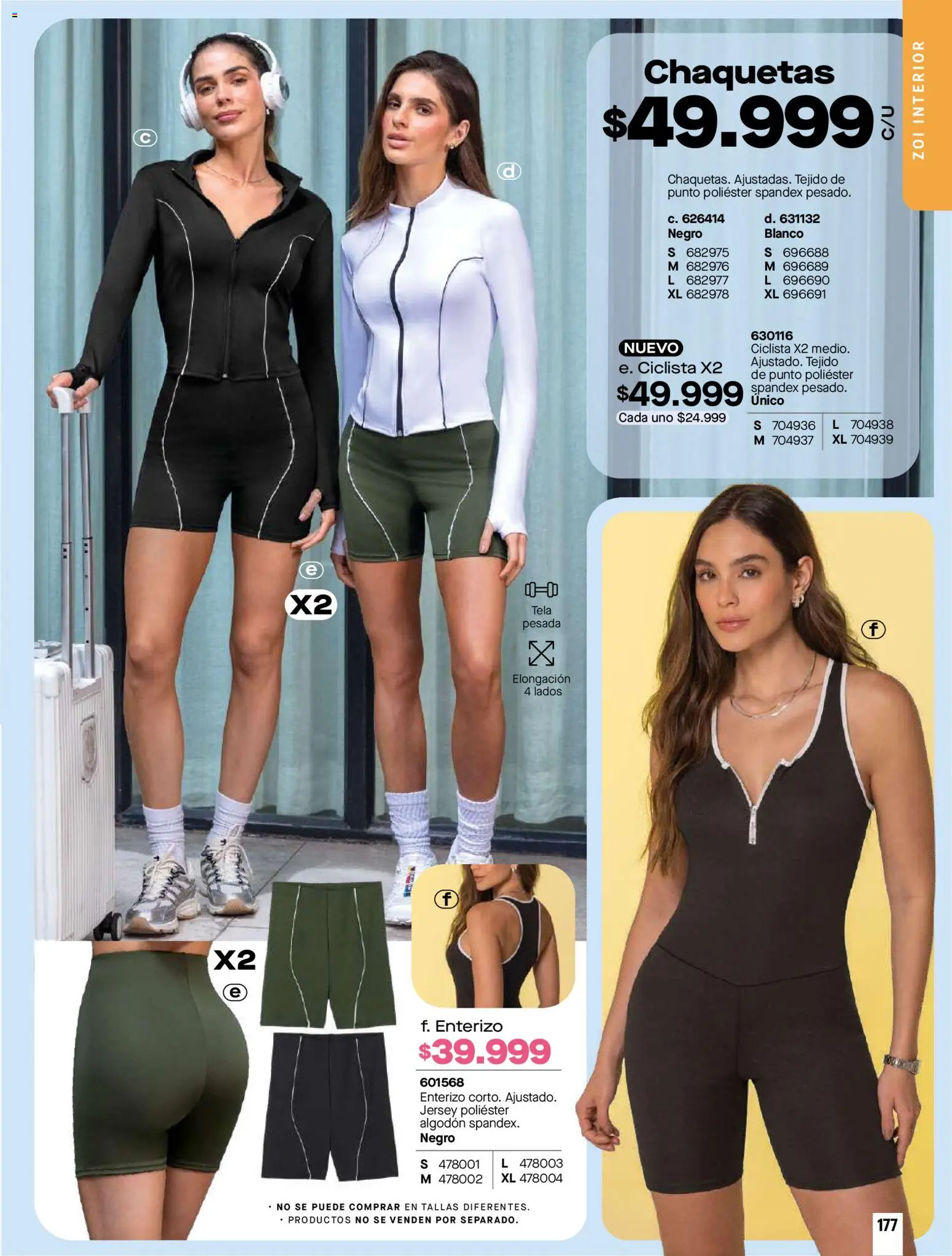 Carmel revista - valida desde el 01.04.2026 | Página: 177 | Productos: Algodón, Enterizo