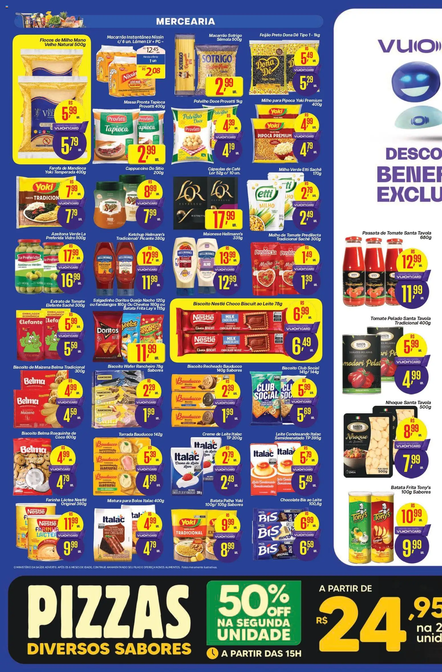 Comper Folheto - válido de 06.04.2026 | Página: 2 | Produtos: Feijão, Mandioca, Molho de tomate, Polvilho