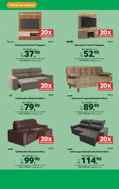 Lojas Quero-Quero ofertas Festival da Casa - Pré-Visualização do folheto da loja Lojas Quero-Quero, válido de 16.03.2026 | Página: 13 | Produtos: Sofá, Tv