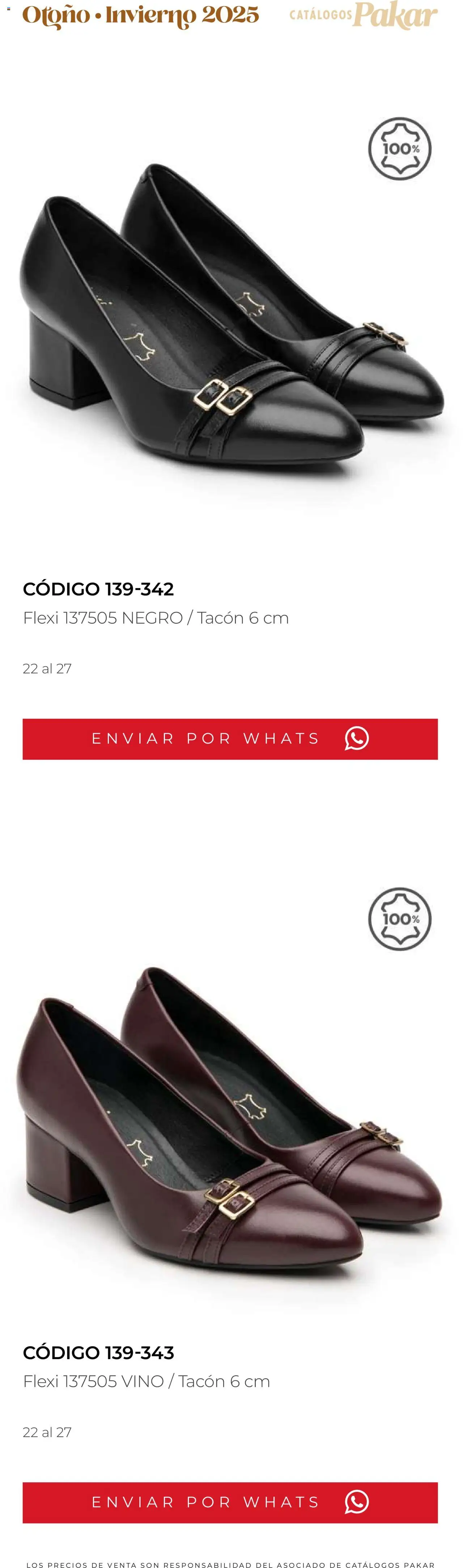 Nuevas ofertas de SC Pakar válidas en toda la República Mexicana desde el 10.10.2025. ¡Encuentra las mejores ofertas en SC Pakar - Catálogo Flexi otoño / invierno! | Página: 59 | Productos: Vino