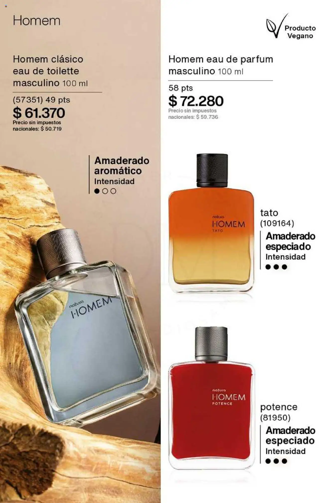 Catálogo Natura Ciclo 8 │ válido desde el 03.06.2025 | Página: 59 | Productos: Eau de toilette