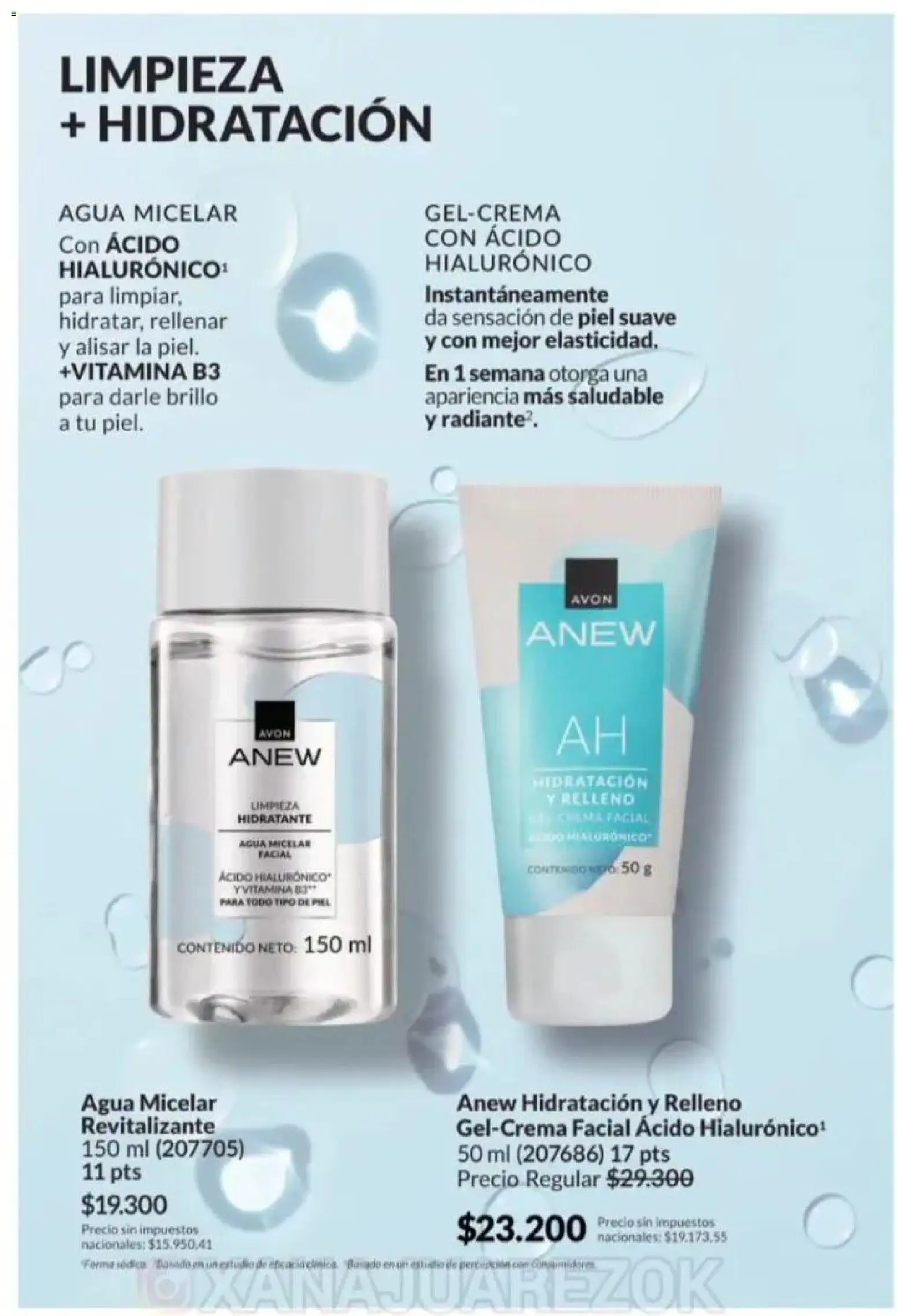 Catálogo AVON Campaña 1/2026 │ válido desde el 01.01.2026 | Página: 113 | Productos: Brillo, Agua, Crema