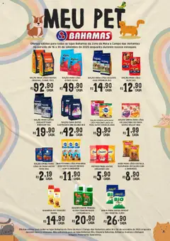 Bahamas Supermercados - Ofertas Meu Pet - Pré-Visualização do folheto da loja Bahamas Supermercados, válido de 16.09.2025