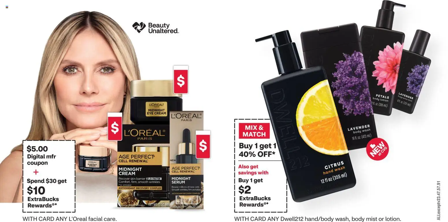 CVS Pharmacy Weekly Ad - NM - valid from 16.11.2025 | Page: 5 | Products: Fragrance, Eye Cream, Cream, Body Wash