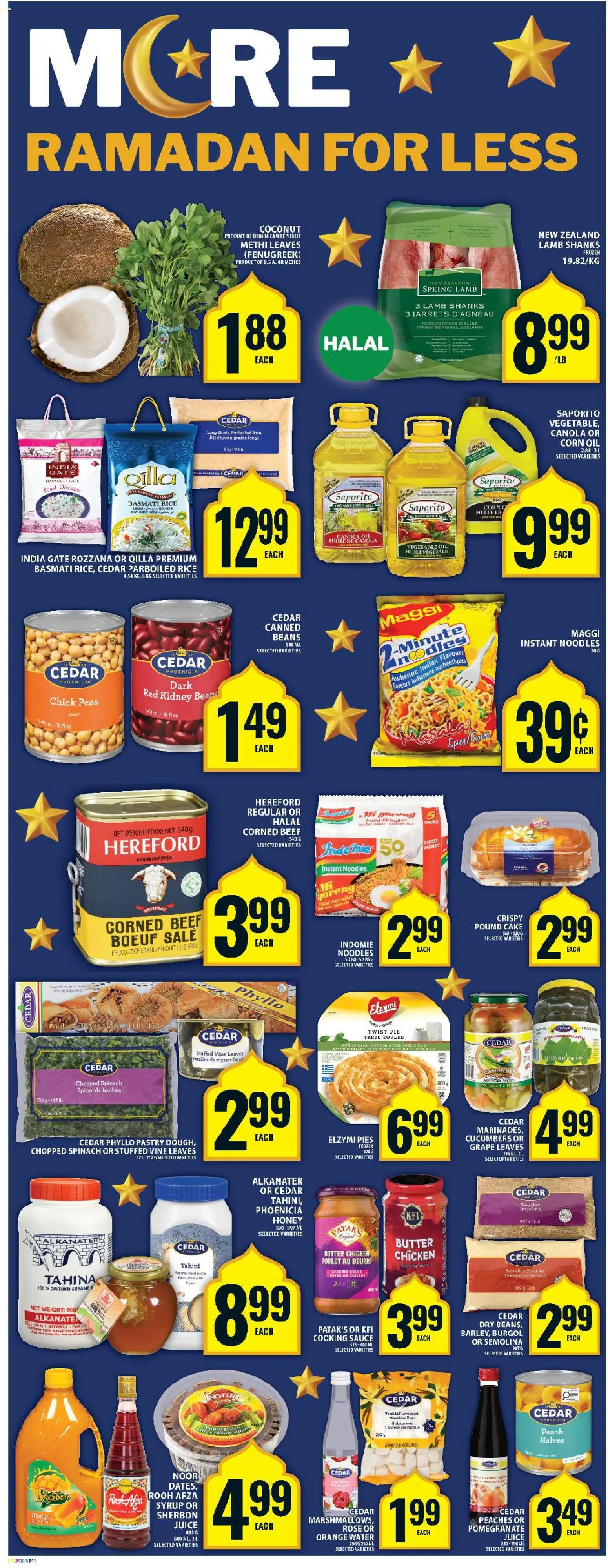 Food Basics flyer valid from 19.02.2026 | Page: 12 | Products: Beef, Butter, Oil, Juice