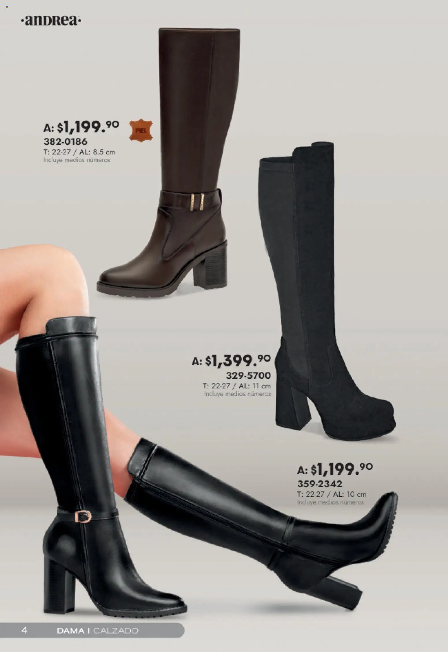 Nuevas ofertas de Andrea válidas en toda la República Mexicana desde el 15.02.2026. ¡Encuentra las mejores ofertas en Andrea catálogo Top Selection! | Página: 4