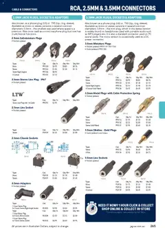 Preview of Jaycar Engineering & Scientific Catalogue 2025/2026  - valid from 09.07.2025 | Page: 265