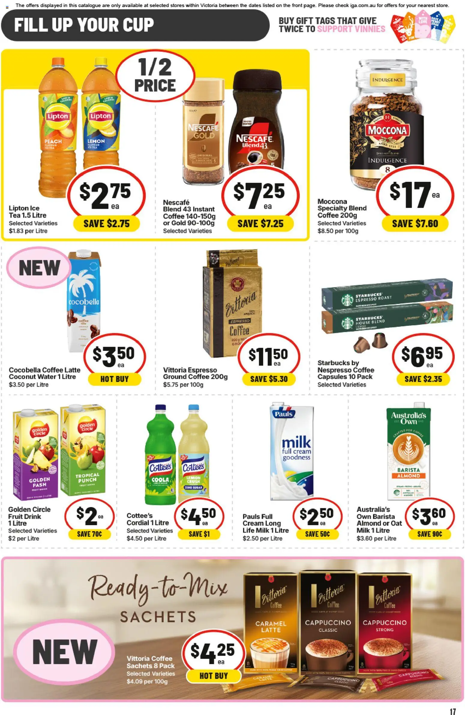 IGA catalogue - valid from 12.11.2025 | Page: 14 | Products: Butter, Popcorn, Water, Kettle