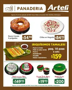 Nuevas ofertas de Arteli válidas en toda la República Mexicana desde el 07.09.2025. ¡Encuentra las mejores ofertas en Arteli - Folleto Quincenal! | Página: 3
