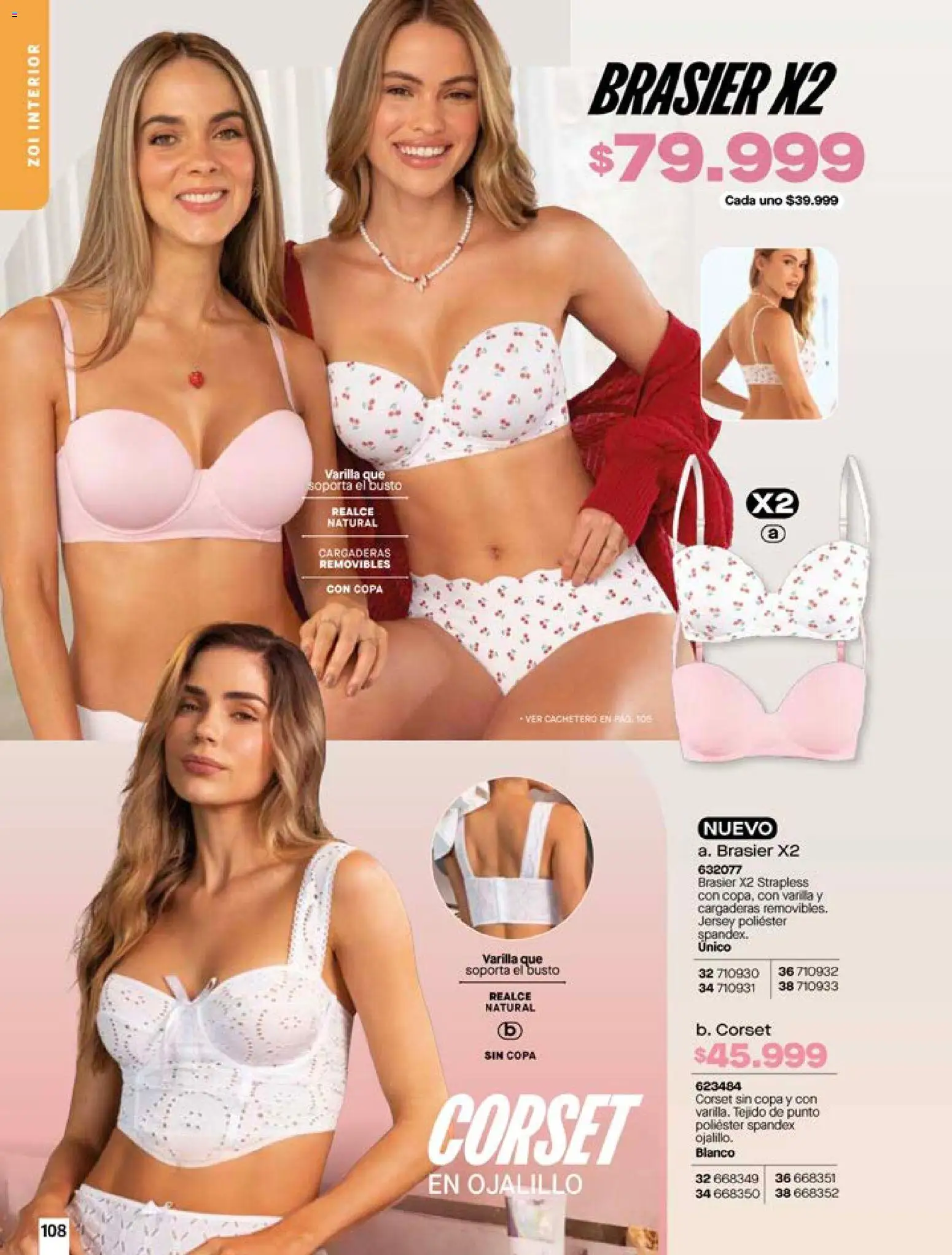 Pacifika revista - valida desde el 24.04.2026 | Página: 108 | Productos: Brasier, Cachetero