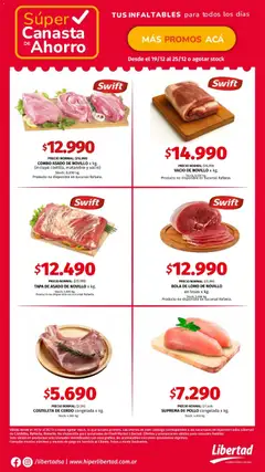 Vista previa Hipermercado Libertad - CANASTA SEM 51 CENTRO válido desde el 19.12.2025 | Página: 2