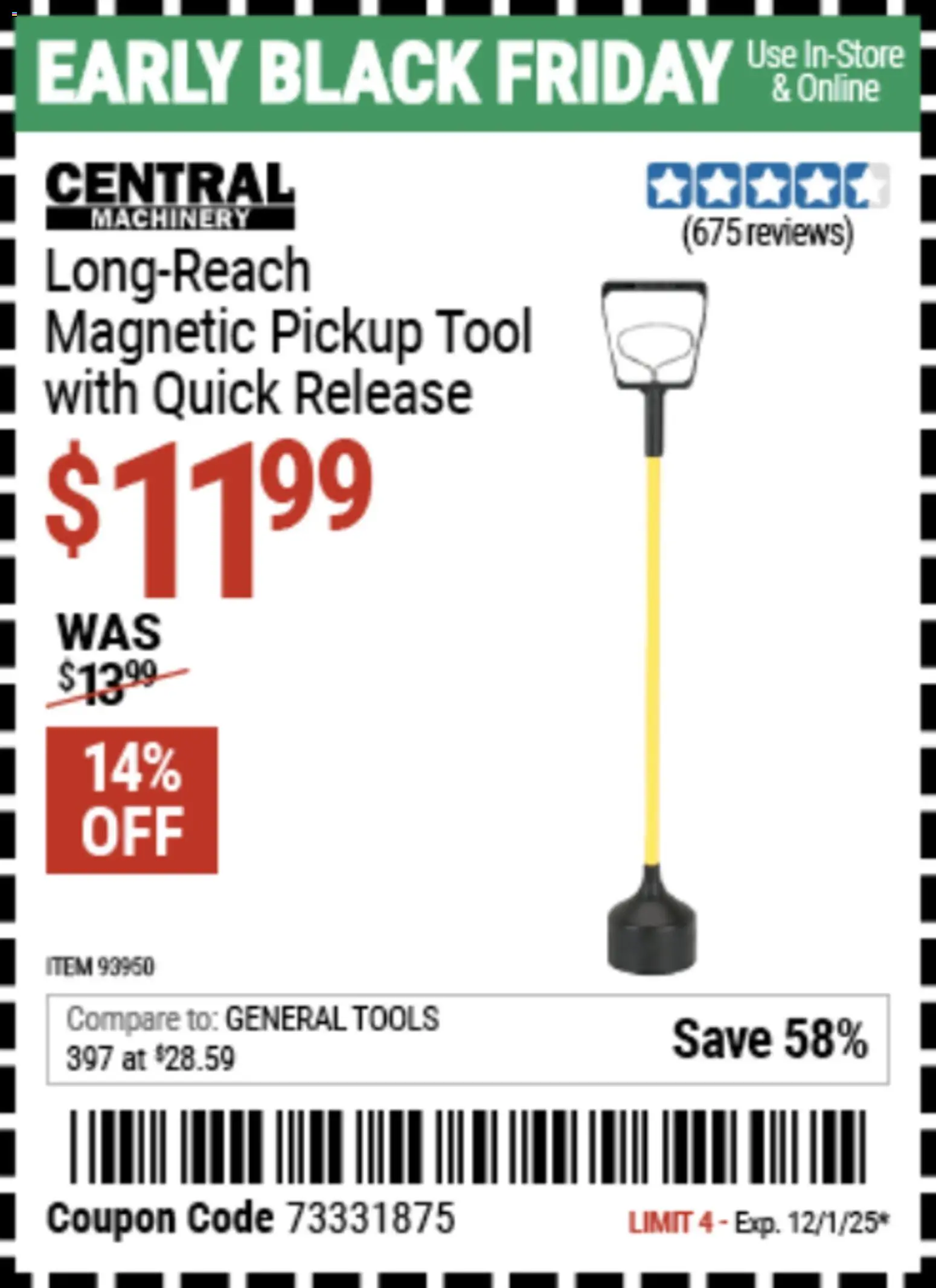 Harbor Freight Early Black Friday - valid from 10.11.2025 | Page: 16