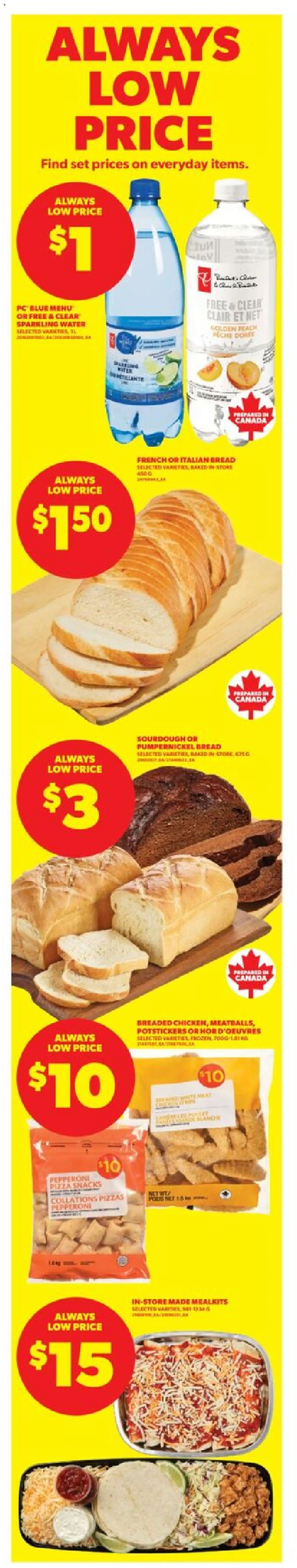 Real Canadian Superstore flyer valid from 11.12.2025 | Page: 4 | Products: PC, Bread, Pizza