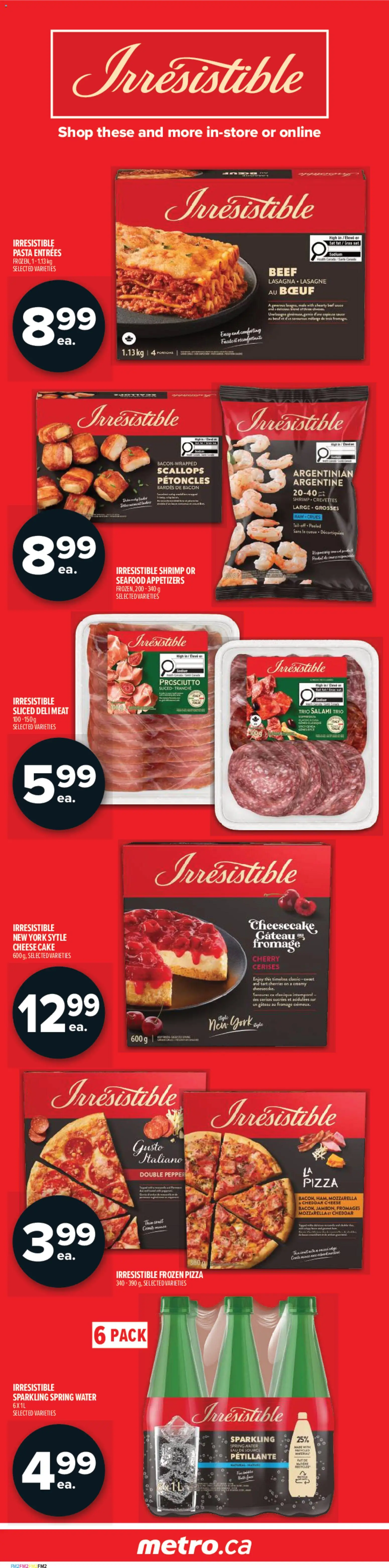 Metro flyer valid from 16.04.2026 | Page: 3 | Products: Beef, Pasta, Cheese, Pizza