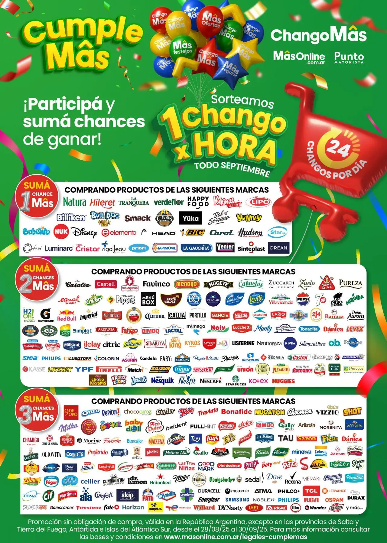Changomas ofertas │ válido desde el 18.09.2025 | Página: 15 | Productos: Pico, Mate, Yerba, Sierra