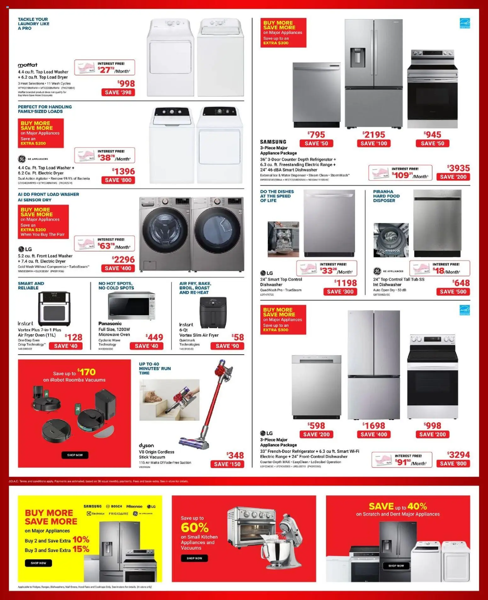 Visions flyer valid from 23.01.2026 | Page: 5 | Products: Refrigerator, Microwave oven, Dishwasher, Fryer