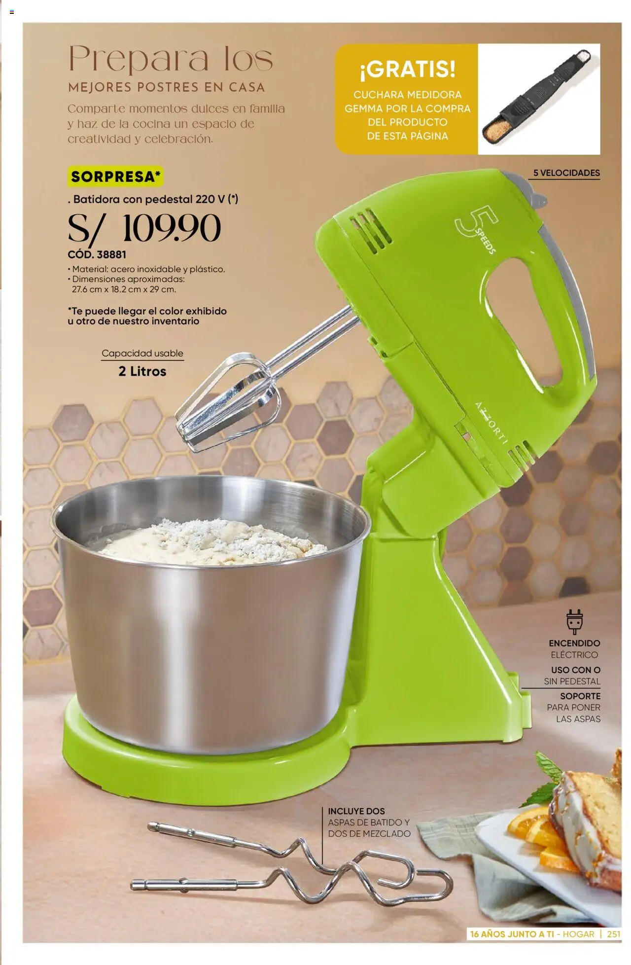 Catálogo Azzorti válido desde 15.09.2025 | Página: 255 | Productos: Cocina, Batidora