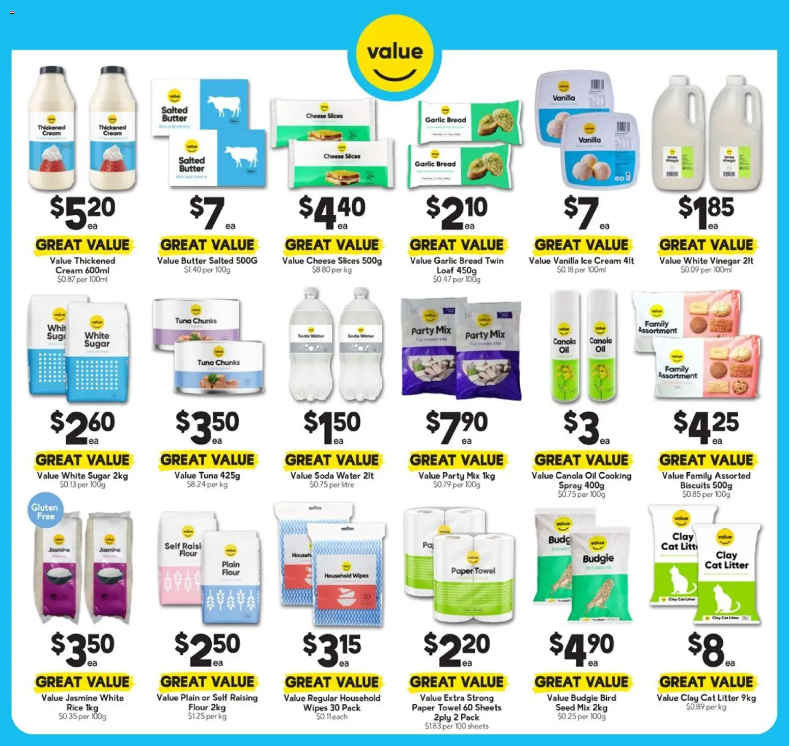 Drakes catalogue - valid from 01.04.2026 | Page: 14 | Products: Cheese, Flour, Biscuits, Tuna