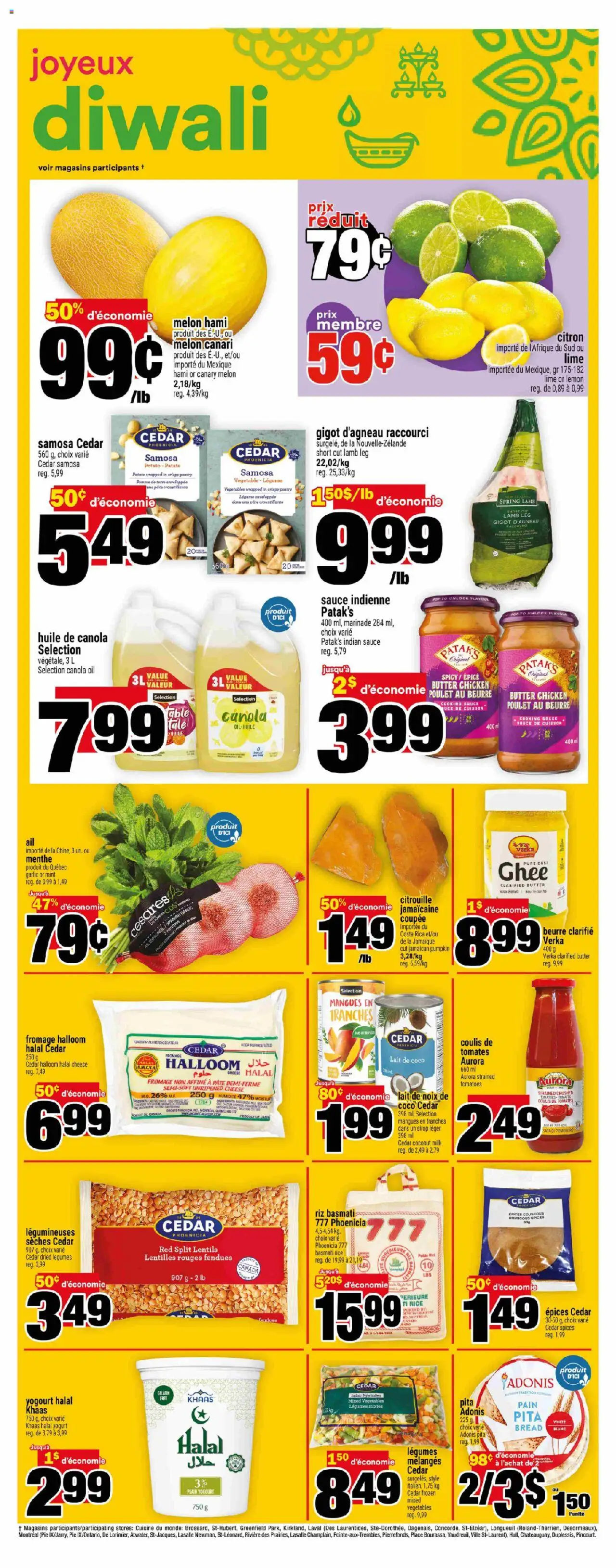 Super C flyer valid from 09.10.2025 | Page: 12 | Products: Butter, Yogurt, Bread, Chicken