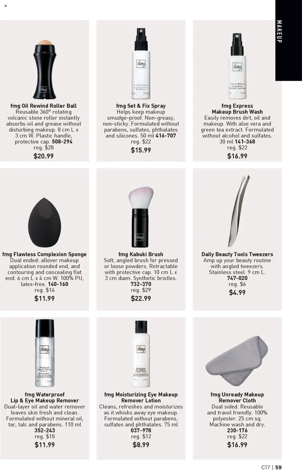 Avon flyer valid from 14.08.2025 | Page: 59 | Products: Tea, Brush, Makeup remover, Oil