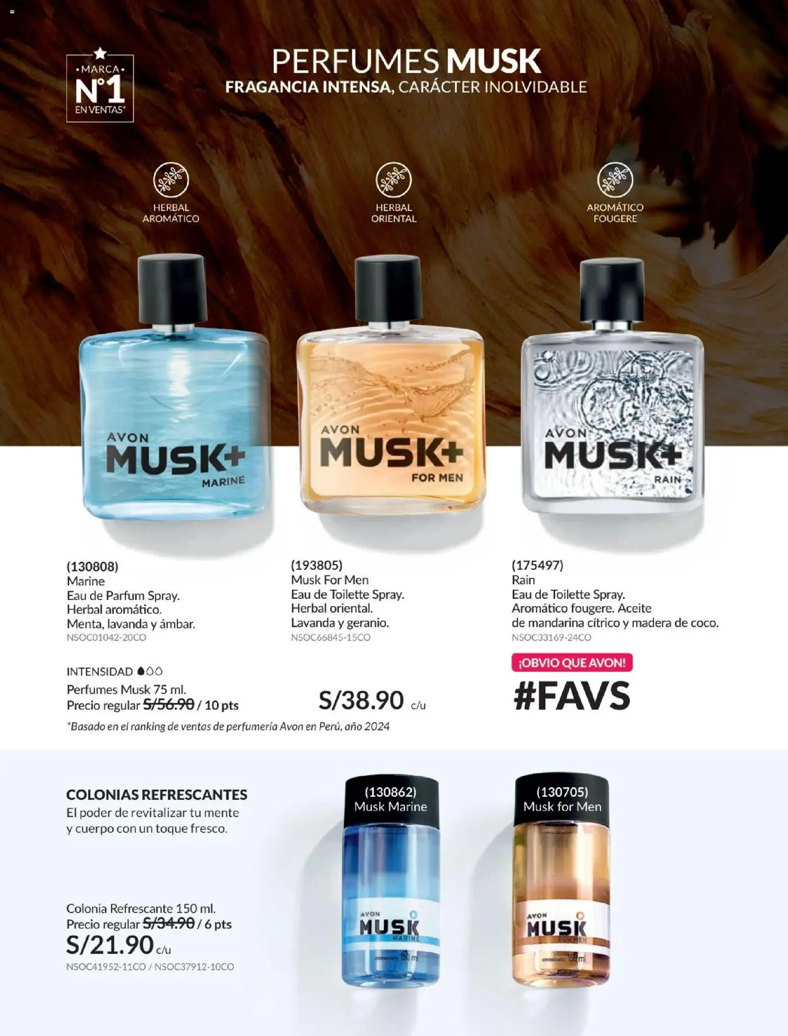 Catálogo Avon válido desde 01.02.2026 | Página: 101 | Productos: Aceite, Fragancia, EAU de Toilette