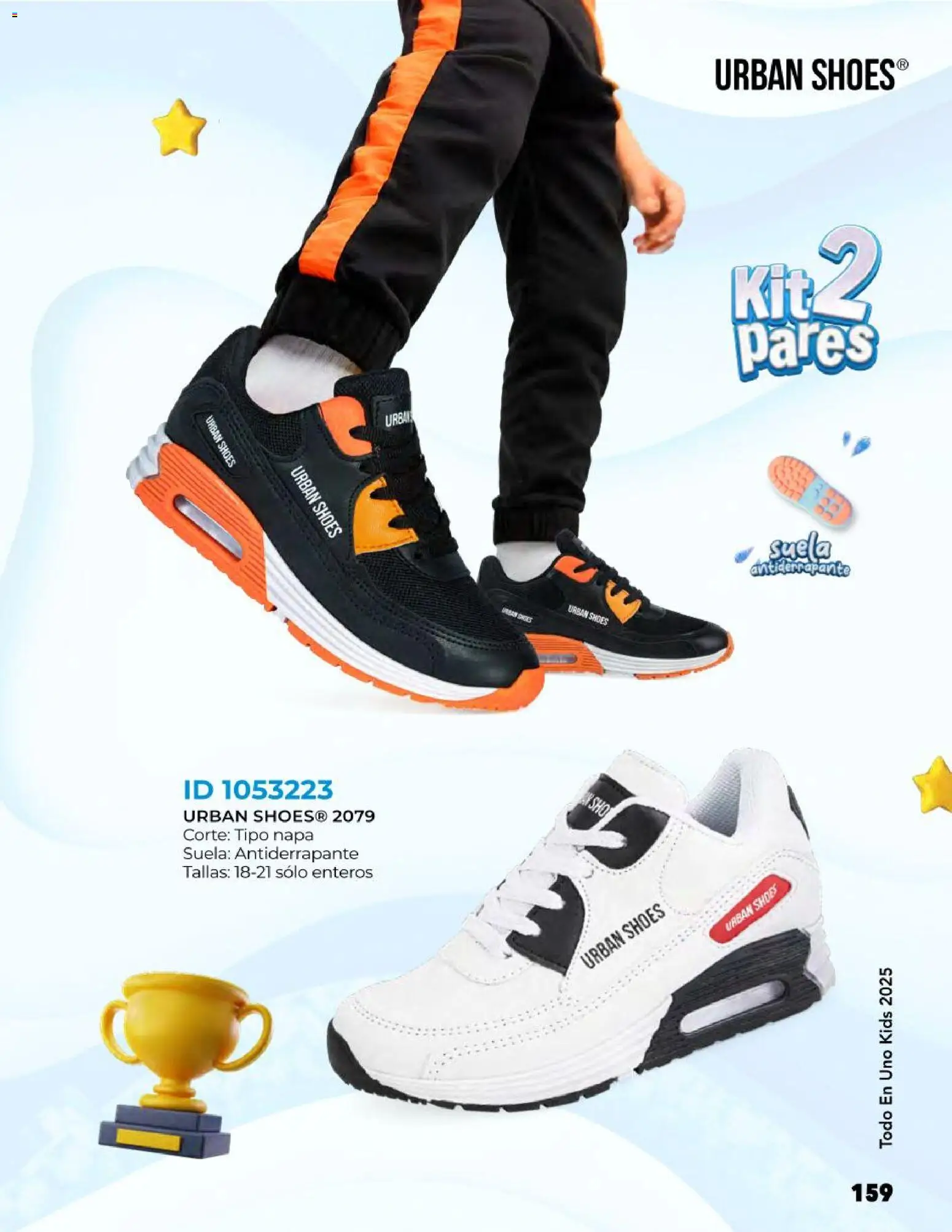 Nuevas ofertas de Price Shoes válidas en toda la República Mexicana desde el 27.10.2025. ¡Encuentra las mejores ofertas en Price Shoes catálogo Kids todo en uno! | Página: 159