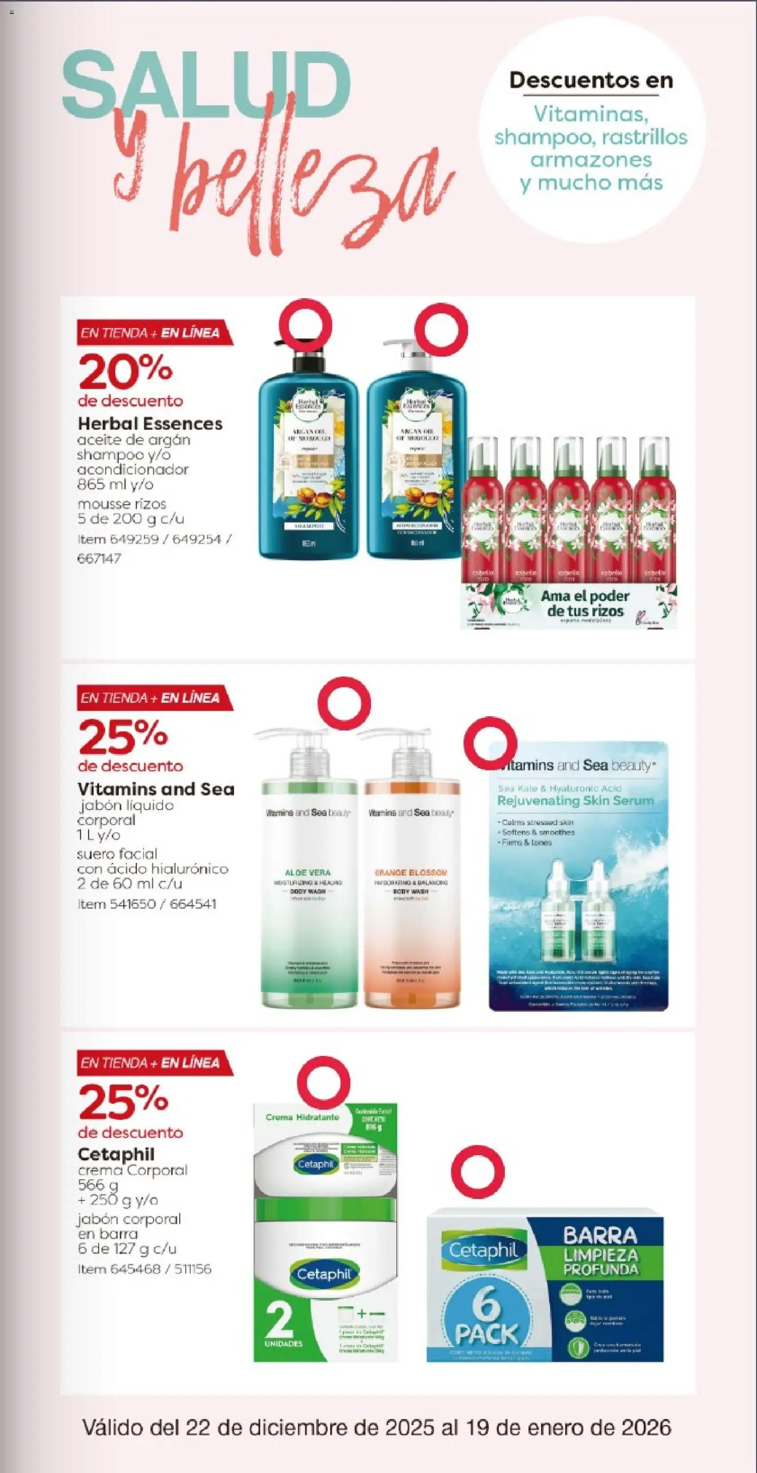 Nuevas ofertas de Costco válidas en toda la República Mexicana desde el 22.12.2025. ¡Encuentra las mejores ofertas en Costco catálogo! | Página: 31 | Productos: Jabón líquido, Aceite, Mousse, Barra