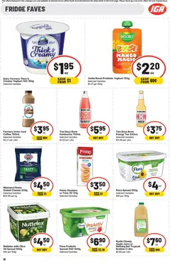 Preview of IGA Catalogue SA - valid from 31.12.2025 | Page: 10 | Products: Milk, Rice, Cereal, Sauce