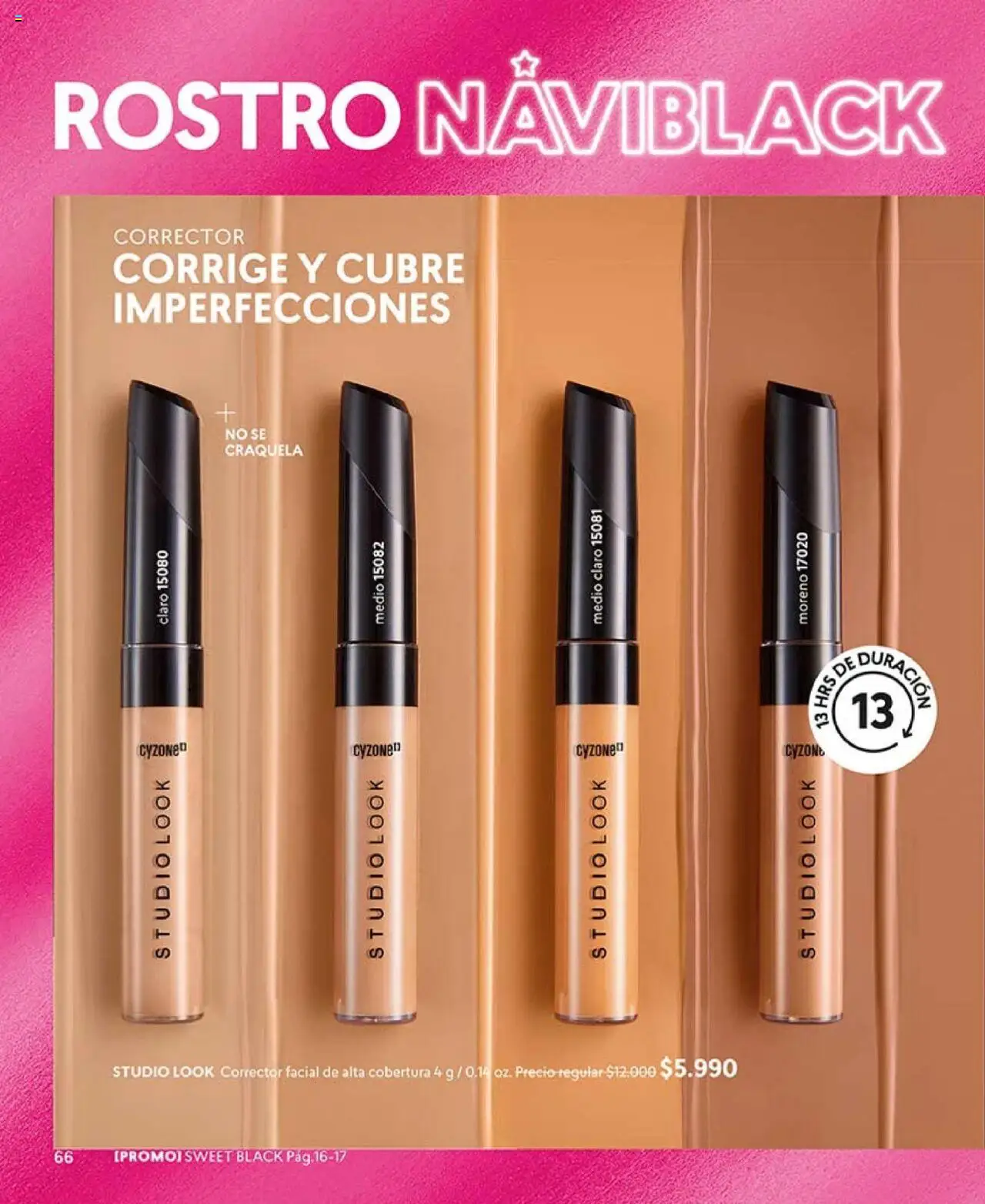 Catálogo CyZone Campaña 17 │ válido desde el 14.10.2025 | Página: 66 | Productos: Corrector