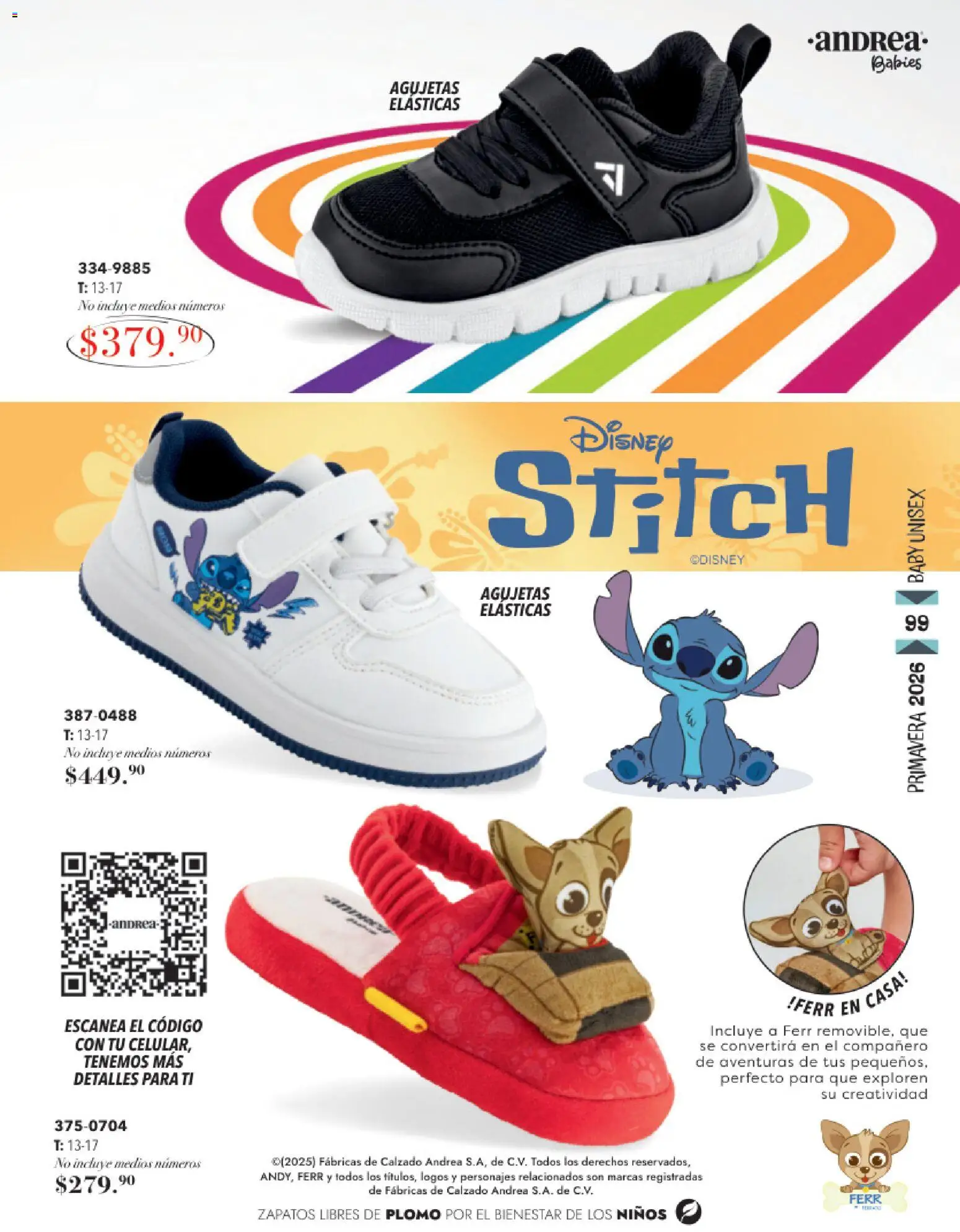 Nuevas ofertas de Andrea válidas en toda la República Mexicana desde el 25.01.2026. ¡Encuentra las mejores ofertas en Andrea catálogo Infantil Baby ! | Página: 23