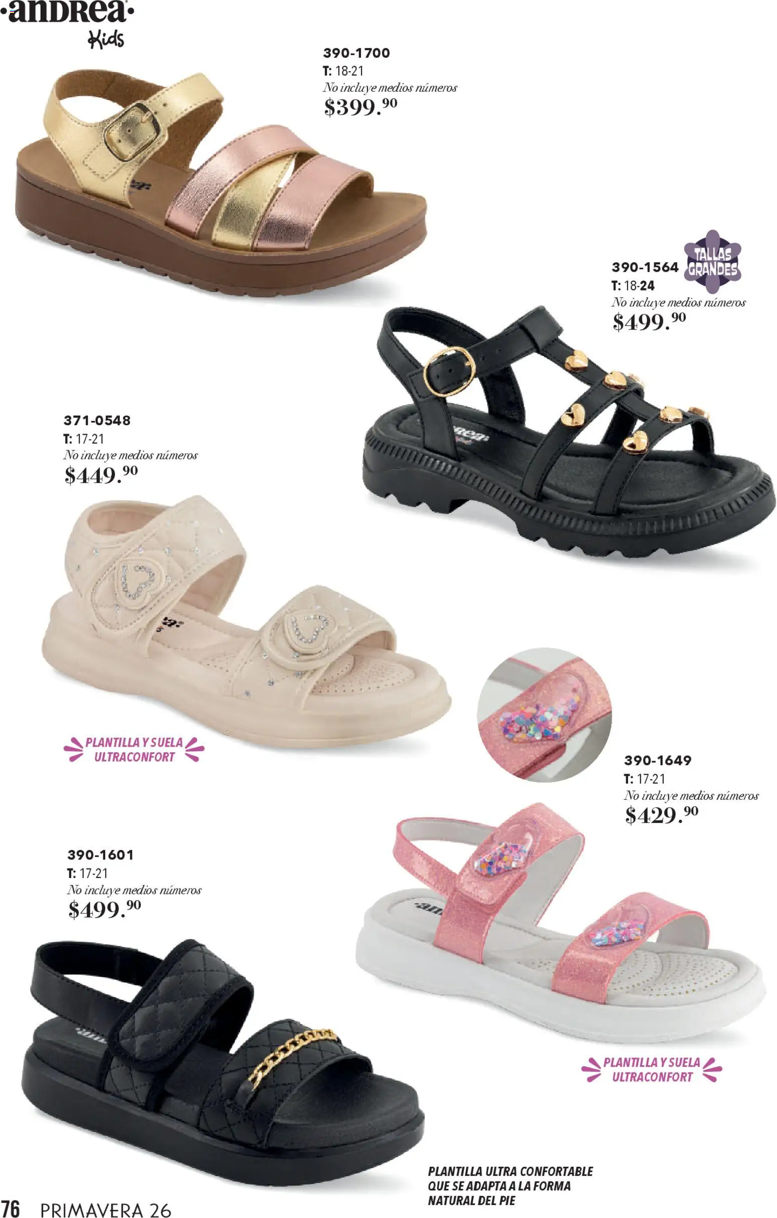 Nuevas ofertas de Andrea válidas en toda la República Mexicana desde el 22.03.2026. ¡Encuentra las mejores ofertas en Andrea catálogo Lo más top! | Página: 76