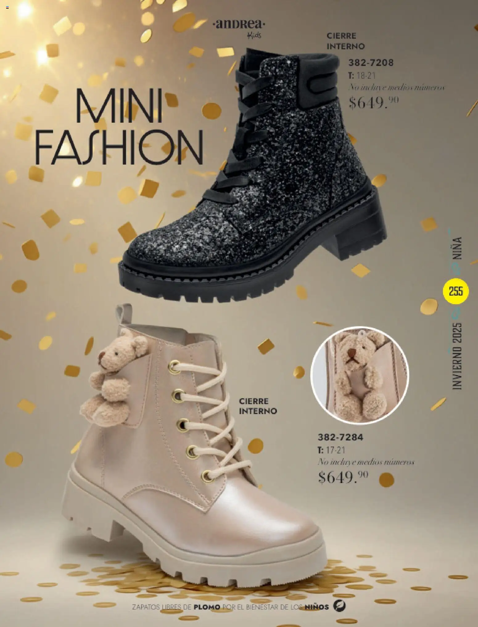 Nuevas ofertas de Andrea válidas en toda la República Mexicana desde el 26.11.2025. ¡Encuentra las mejores ofertas en Andrea catálogo Invierno! | Página: 255 | Productos: Zapatos