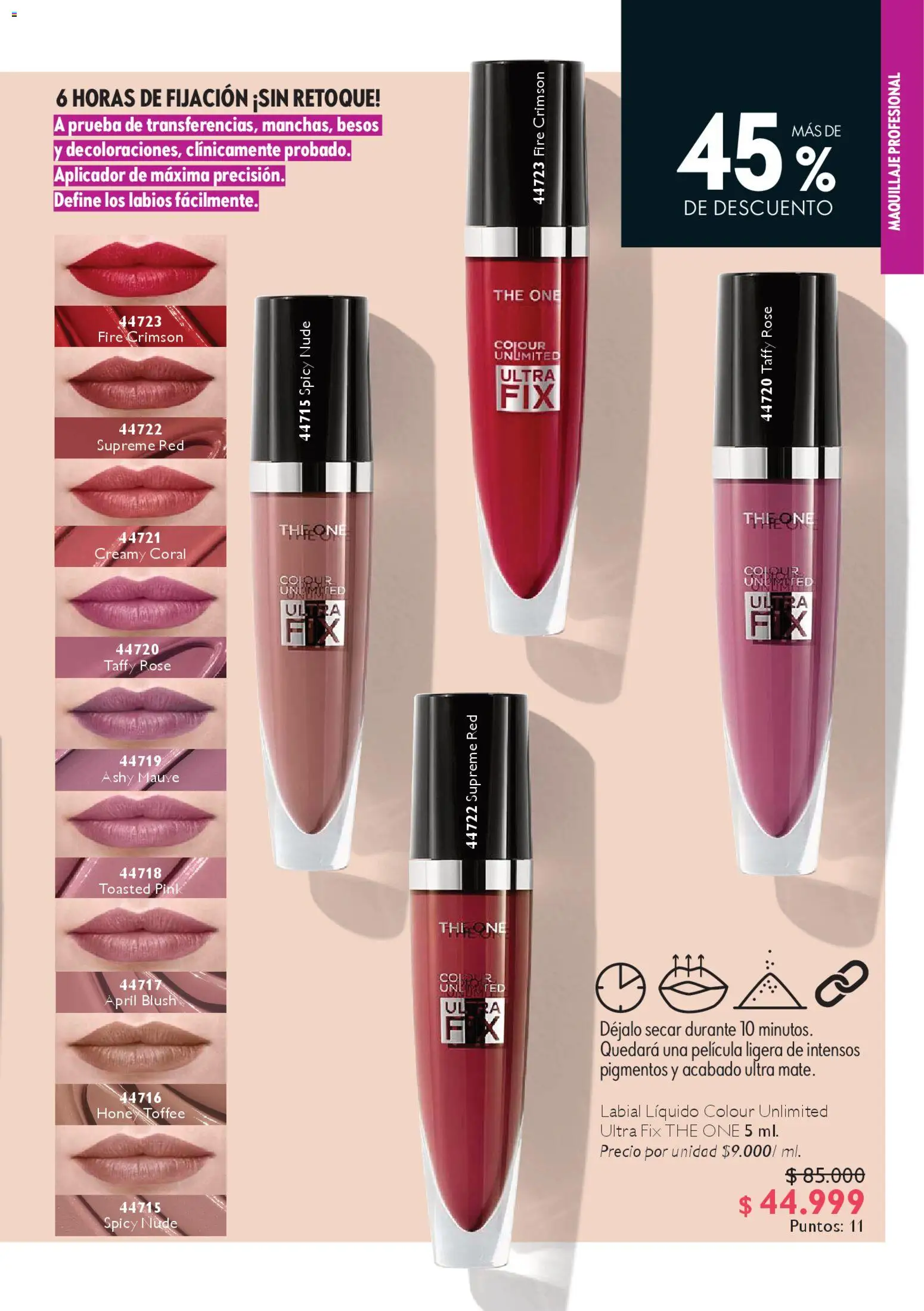 Oriflame revista - valida desde el 27.12.2025 | Página: 9 | Productos: Maquillaje