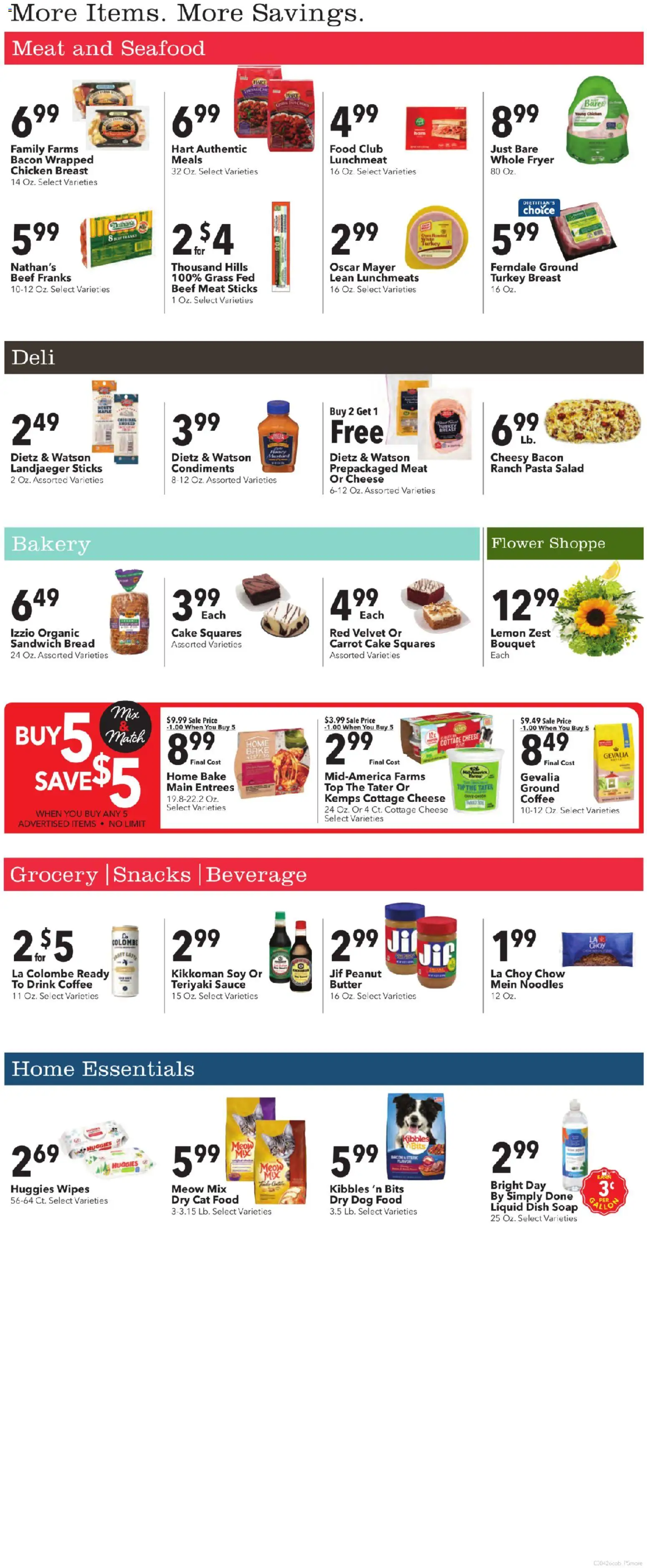 Coborn's Weekly Ad - valid from 04.03.2026 | Page: 7 | Products: Cat Food, Bread, Carrot, Lemon