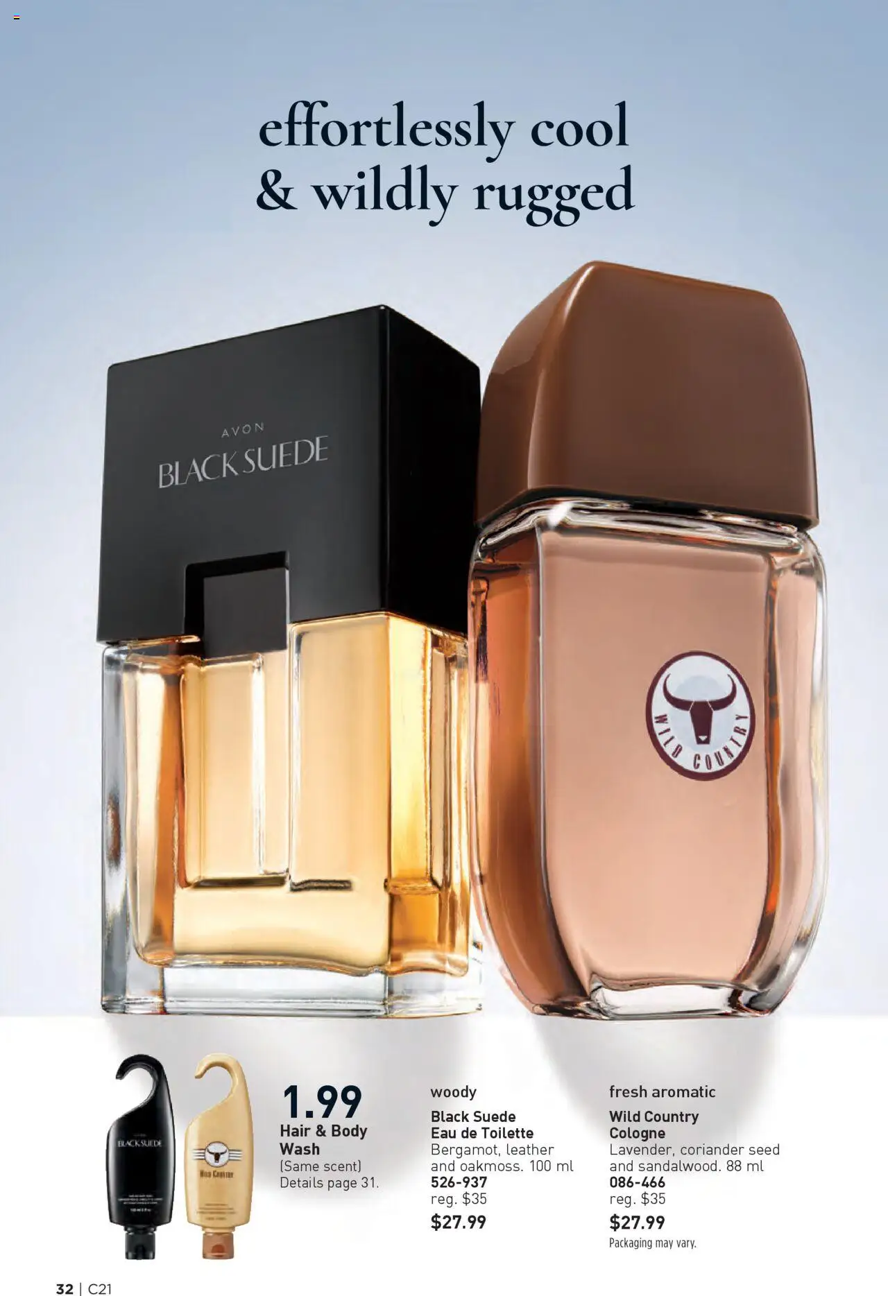 Avon flyer valid from 09.10.2025 | Page: 32 | Products: Eau de toilette, Body wash, Toilette