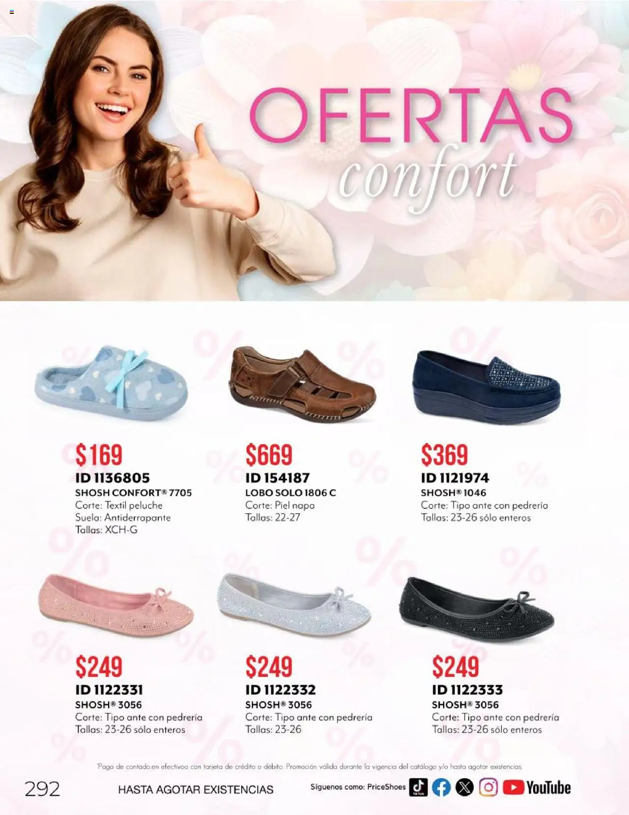 Nuevas ofertas de Price Shoes válidas en toda la República Mexicana desde el 10.02.2025. ¡Encuentra las mejores ofertas en Price Shoes catálogo Confort! | Página: 292