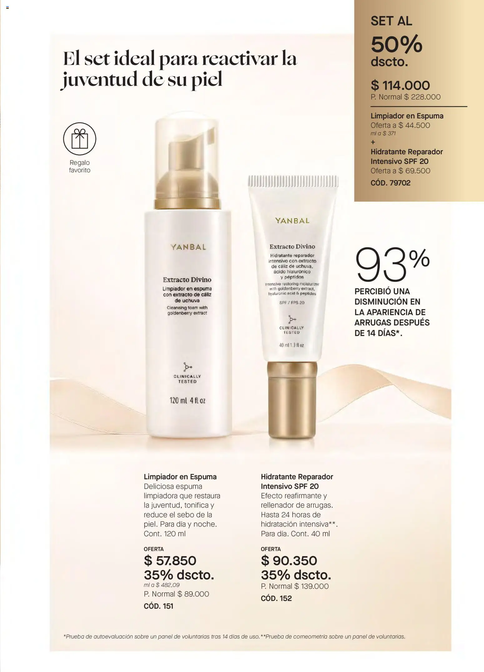 Yanbal revista - valida desde el 08.11.2025 | Página: 85 | Productos: Espuma, Sobre, Limpiador, Uchuva