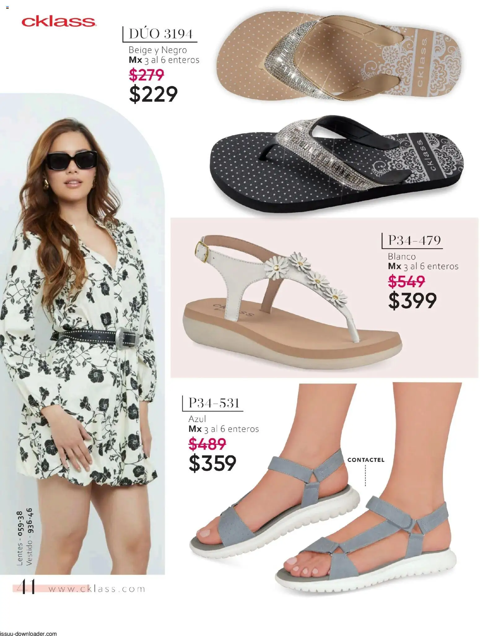 Nuevas ofertas de Cklass válidas en toda la República Mexicana desde el 26.01.2026. ¡Encuentra las mejores ofertas en Cklass catálogo Especial Calzado! | Página: 42