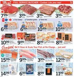 Preview of Fortinos weekly flyer - Vaughan from shop Fortinos valid from 19.03.2026 | Page: 5 | Products: Beef, Butter, Chicken, Pork