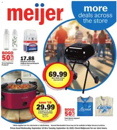 Preview of Meijer weekly ads valid from 10.09.2025
